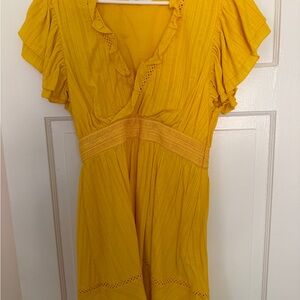 Tularosa Yellow Dress
